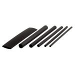Commercial Electric 160-Piece 3 in. Assorted Size Heat Shrink Tubing Kit, Black (HS-3ASTBK)