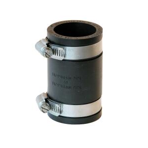 Fernco 1-1/4 in. x 1-1/4 in. Flexible PVC Coupling (P1056-125)