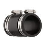 Fernco 1-1/4 in. x 1-1/4 in. Flexible PVC Coupling (P1056-125)