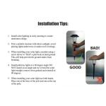 Hampton Bay Terrace Park 10 Lumen Black LED Weather Resistant Outdoor Solar Path Light with Plastic Lens (4-Pack) (32300-008-4pk)