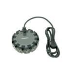 Husky 14/3 Heavy Duty 10-Outlet Plug Adapter Converter, Black (5192-23100006)