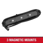 Husky 8 ft. 14/3 Heavy Duty 6-Outlet 2100 Joule Surge Protector, Black (YLPT-154)