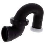 NIBCO 1-1/2 in. x 1-1/4 in. ABS DWV Hub x Slip-Joint P-Trap (C5892HD112114)