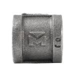 Southland 3/4 in. Black Malleable Iron FPT x FPT Coupling Fitting (521-204HN)