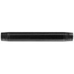 STZ 1/2 in. x 4 ft. Black Steel Schedule 40 Cut Pipe (306 12X48)