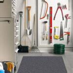 TrafficMaster Black 36 in. x 48 in. Rubber Deck Plate Mat (MT1003508)