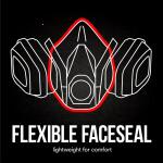 3M OV P95 Paint Project Reusable Respirator, Size Medium (6211PA1-A)