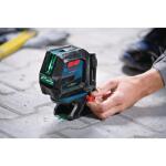 Bosch 165 ft. Green Combination Laser Level Self Leveling with VisiMax Technology, Fine Adjustment Mount & Hard Carrying Case (GCL100-40G )