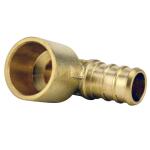 Apollo 1/2 in. Brass PEX-B x Female Solder 90-Degree Elbow (APXFSE12)