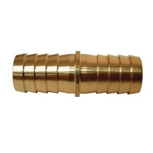 Everbilt 3/8 in. x 3/8 in. Barb Brass Splicer Fitting (800069)