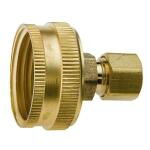 Everbilt 3/4 in. FHT x 1/4 in. O.D. Compression Brass Adapter Fitting (801789)