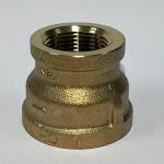 Everbilt 1 in. x 3/4 in. FIP Red Brass Reducing Coupling Fitting (801899)
