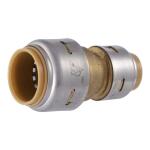 SharkBite Max 3/4 in. x 1/2 in. Push-to-Connect Brass Reducing Coupling Fitting (UR058A)