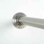 Everbilt 2.68 in. Heavy-Duty Brushed Nickel Closet Rod Pole Sockets (2-Pack) (EH-WSTHDUS-324)