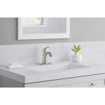 Glacier Bay Arnette Single Handle Single Hole Bathroom Faucet in Brushed Nickel (HD67095W-6404 )