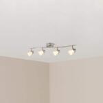 Hampton Bay 2.6 ft. 4-Light Brushed Nickel Integrated LED Track Lighting (HBT102527A-35)