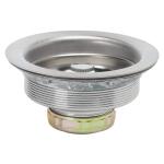 Glacier Bay 3/4 in. Standard Post Sink Strainer in Brushed Steel (7043-103BS)