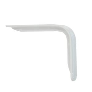 Everbilt 8 in. White Ridgeway Shelf Bracket (91166)