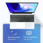 KUU 15.6" FHD Laptop, Intel Alder Lake N95, 16GB RAM, 512GB SSD, Backlit Keyboard, Windows 11 Pro