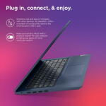 Lenovo IdeaPad 3 14" FHD, Ryzen 7 5700U, 8GB RAM, 512GB SSD, Win 11 Home, Abyss Blue (82KT00V8US)