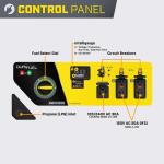 Champion Power Equipment 7850/6250 Watt Dual Fuel Portable Generator with CO Shield Recoil Start (201463)