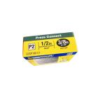 BRASSCRAFT MFG CO INC 1/2 in. Press Connect Inlet x 3/8 in. Compression Outlet 1/4 Turn Angle Valve (G2CP19X C1)