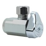 BrassCraft 1/2 in. FIP Inlet x 3/8 in. Compression Outlet 1/4-Turn Angle Valve (G2R17X C1)