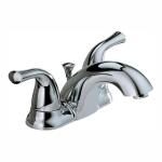 Delta Classic 4 in. Chrome Centerset 2-Handle Bathroom Faucet