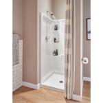 Delta Foundations 1-Spray Shower Faucet Single-Handle in Chrome (Valve Included)