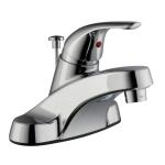 Glacier Bay Aragon 4 in. Centerset Single-Handle Low-Arc Bathroom Faucet in Polished Chrome (HD67100W-6301)