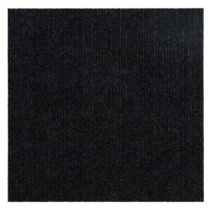 TrafficMaster Canyon - Coal - Black Commercial/Residential 18 x 18 in. Peel and Stick Carpet Tile Square (22.5 sq. ft.) (7WW8N9410PKH)