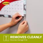 Command Poster Strips, White, Damage Free Decorating, 136 Command Strips (17024-136ES)