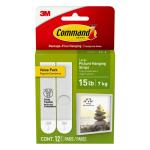 Command Large Picture Hanging Strips, White, Damage Free Hanging, 12 Pairs (17206-12ES)