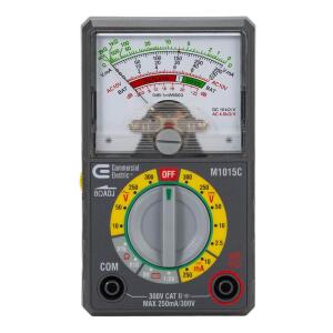 Commercial Electric Analog Multi-Meter (M1015C)