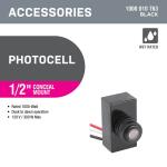 Commercial Electric Weatherproof Dusk to Dawn Photo Sensor (WPC100)