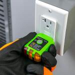 Commercial Electric Digital Non-Contact Voltage and GFCI Receptacle Tester Kit (KNO-03)