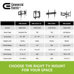 Commercial Electric Tilt TV Wall Mount for 42 in to 90 in. TVs (MB-52901)