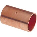 600 1/2 in. x 1/2 in. Wrot Copper Cup x Cup Coupling with Stop Fitting Pro Pack 50-Pack (MPP600HD12)