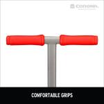 Corona MAX YardBREATHER Aerator with 3.5 in. Auto-Eject Soil Plugs (LG13605)