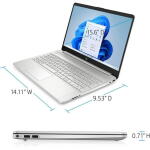 HP 15.6" FHD Touch Laptop, 12th Gen Intel, 16GB RAM, 1TB HDD + 1TB SSD