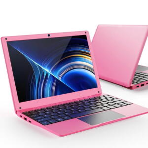 NBD 10.1" Android 12 Mini Laptop Quad-Core Netbook for Kids with Bag and Mouse