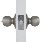 Defiant Saturn Stainless Steel Bed/Bath Door Knob (32T3610B)