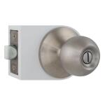 Defiant Saturn Stainless Steel Bed/Bath Door Knob (32T3610B)