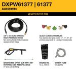 DEWALT Cold Water Pressure Washer: 4400 PSI, 4.0 GPM (DXPW61377)