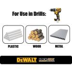 DEWALT Black and Gold Twist Drill Bit 5/8 in.