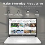 HP 14" Stream, Celeron N4120, 4GB RAM, 64GB eMMC, Win 11 S + 32GB USB