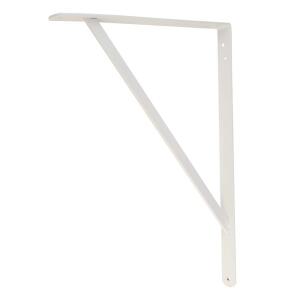 Everbilt 18 in. x 16 in. White Heavy-Duty Shelf Bracket (14835)