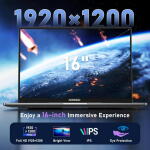 Acemagic 16" IPS Laptop, Intel N97, 16GB RAM, 512GB SSD, Windows 11 Pro