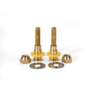Fluidmaster SetFast 5/16 in. x 2-1/4 in. No Cut Brass Closet Toilet Bolt Kit (7110A-003-P5)