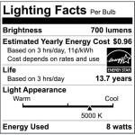 EcoSmart 65-Watt Equivalent BR30 Dimmable LED Light Bulb Daylight (6-Pack) (A20BR3065WESD56)